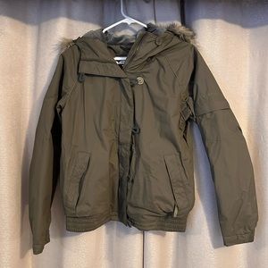 Women’s Columbia Olive Green Coat